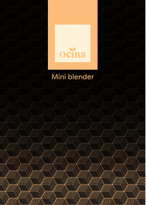 Handleiding Ocina BBL3J9848 Blender