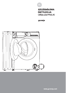 Instrukcja Gorenje W3NGPI62SBS/PL Pralka