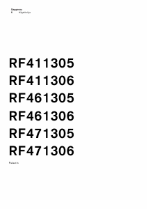 Käyttöohje Gaggenau RF461306 Pakastin