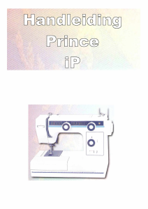 Handleiding Prince iP Naaimachine