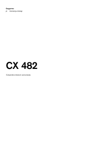 Instrukcja Gaggenau CX482101 Płyta do zabudowy