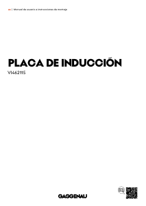 Manual de uso Gaggenau VI462115 Placa