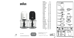 Mode d’emploi Braun CH3012BK Hachoir