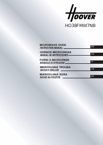 Manuál Hoover HO38FMW7NB Mikrovlnná trouba