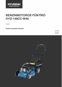 Használati útmutató Hyundai HYD-149CC-46W Fűnyíró