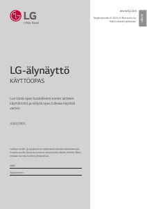 Käyttöohje LG 43SQ700S-W LED-näyttö