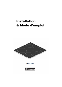 Mode d’emploi Lamona HJA1733 Table de cuisson