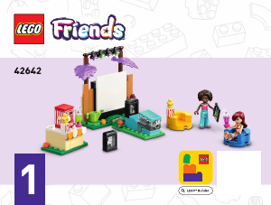 Manuale Lego set 42642 Friends Movie Night dell’amicizia