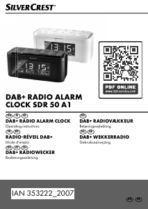 Mode d’emploi SilverCrest IAN 353222 Radio-réveil
