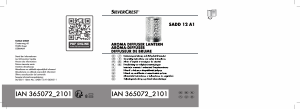 Mode d’emploi SilverCrest IAN 365072 Diffuseur d'arôme