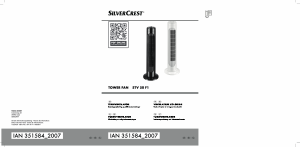 Brugsanvisning SilverCrest IAN 351584 Ventilator