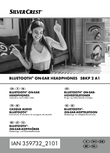 Manual SilverCrest IAN 359732 Headphone