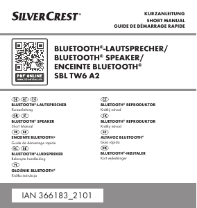 Manuál SilverCrest IAN 366183 Reproduktor