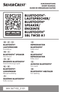 Manuál SilverCrest IAN 367102 Reproduktor