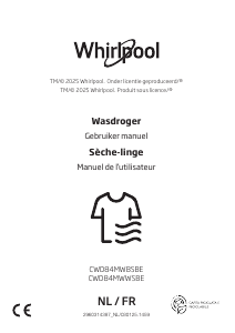Mode d’emploi Whirlpool C WD 84M WWS BE Sèche-linge