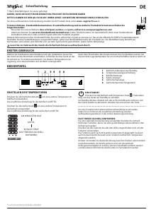 Manuale Whirlpool WHC18 T322 UK Frigorifero-congelatore