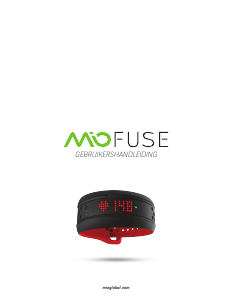 Handleiding Mio Fuse Sporthorloge