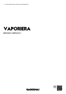 Manuale Gaggenau BSP221131 Forno