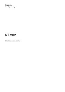 Instrukcja Gaggenau RT289370 Lodówka
