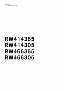 Manuale Gaggenau RW466365 Cantinetta vino