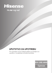 Priručnik Hisense RF632N4WFE Frižider – zamrzivač