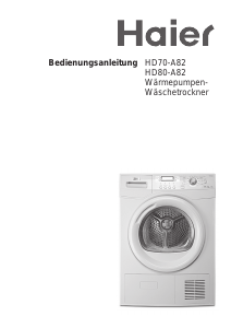 Bedienungsanleitung Haier HD80-A82 Trockner