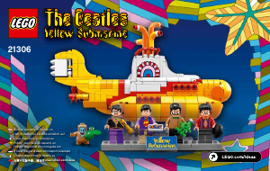 Mode d’emploi Lego set 21306 Ideas Yellow submarine