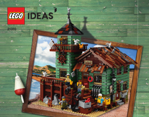 Manual Lego set 21310 Ideas Magazin de pescuit