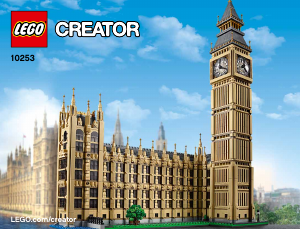 Käyttöohje Lego set 10253 Creator Big Ben