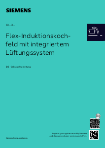 Bedienungsanleitung Siemens EX800NX68E Kochfeld