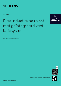 Handleiding Siemens EX80BNX68E Kookplaat