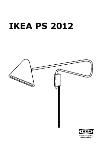 Manual IKEA PS 2012 (wall) Lampă