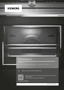 Brugsanvisning Siemens CS856GDB7S Ovn