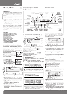 Manuale Hager 56130 Termostato