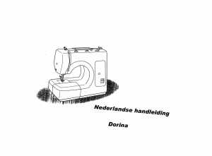 Handleiding Gritzner Dorina 308 Naaimachine