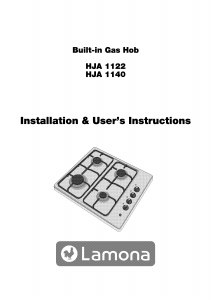 Handleiding Lamona HJA1140 Kookplaat