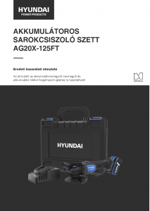 Használati útmutató Hyundai AG20X-125FT Sarokcsiszoló