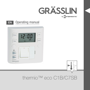 Manual Grässlin Thermio Eco C7SB Thermostat