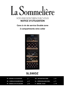 Mode d’emploi La Sommelière SLS90DZ Cave à vin