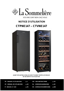 Bruksanvisning La Sommelière CTVNE147 Vinkyl