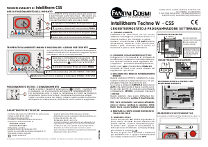 Manuale Fantini Cosmi C55 IntelliTherm Termostato