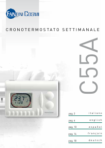 Mode d’emploi Fantini Cosmi C55A Thermostat