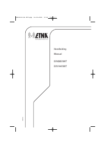 Manual ETNA EVV1441WIT Freezer