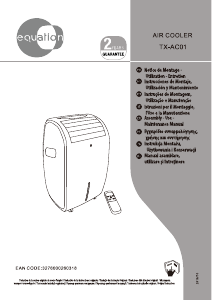 Mode d’emploi Equation TX-AC01 Climatiseur