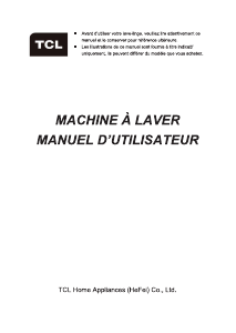Mode d’emploi TCL FF1224WA0FR Lave-linge