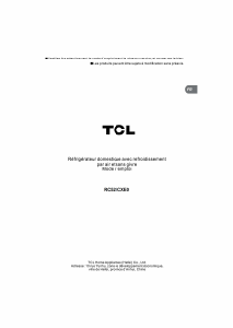 Mode d’emploi TCL RC521CXE0 Réfrigérateur combiné
