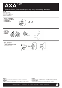 Manual AXA 9430 Bicycle Light