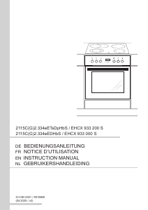 Handleiding Amica EHCX 933 200 S Oven
