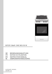 Bedienungsanleitung Amica SHC 903 010 W Herd