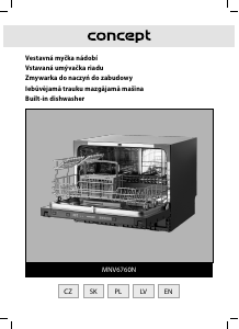 Rokasgrāmata Concept MNV6760N Trauku mašīna
